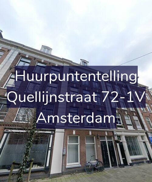 Foto gevel Huurpuntentelling voor Quellijnstraat 72-1V, Amsterdam