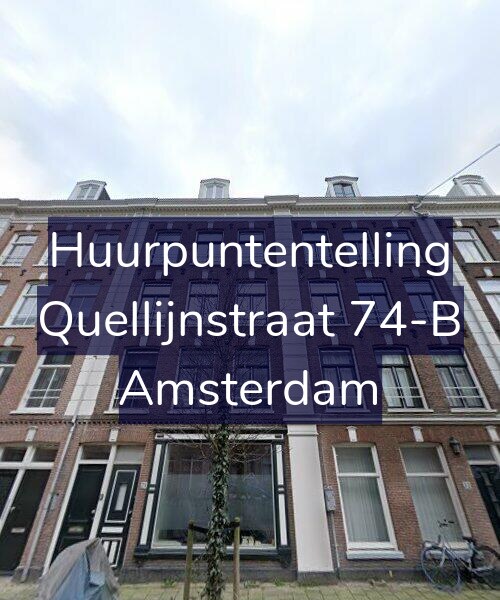 Foto gevel Huurpuntentelling voor Quellijnstraat 74-B, Amsterdam
