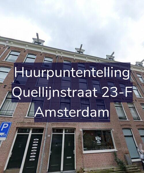 Foto gevel Huurpuntentelling voor Quellijnstraat 23-F, Amsterdam