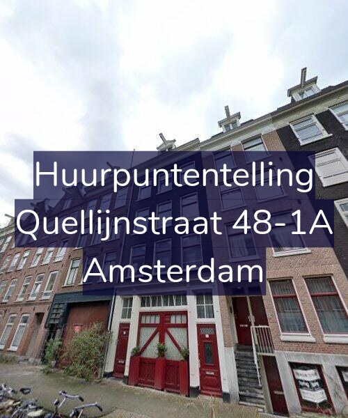 Foto gevel Huurpuntentelling voor Quellijnstraat 48-1A, Amsterdam