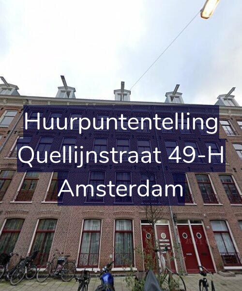 Foto gevel Huurpuntentelling voor Quellijnstraat 49-H, Amsterdam