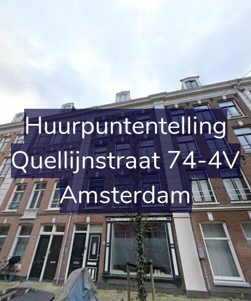Foto gevel Huurpuntentelling voor Quellijnstraat 74-4V, Amsterdam