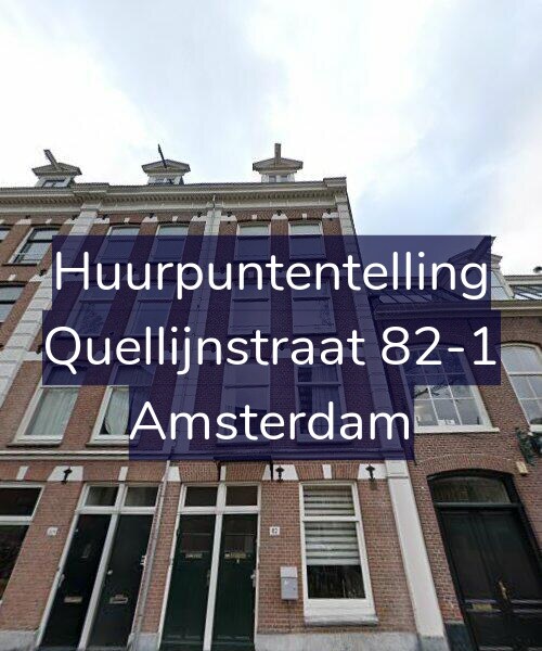 Foto gevel Huurpuntentelling voor Quellijnstraat 82-1, Amsterdam