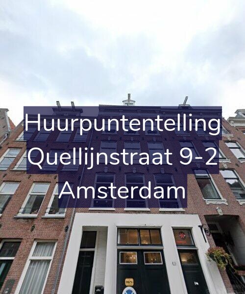 Foto gevel Huurpuntentelling voor Quellijnstraat 9-2, Amsterdam
