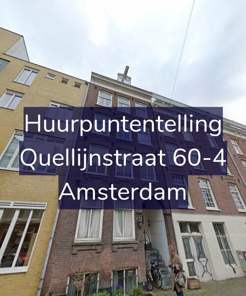 Foto gevel Huurpuntentelling voor Quellijnstraat 60-4, Amsterdam