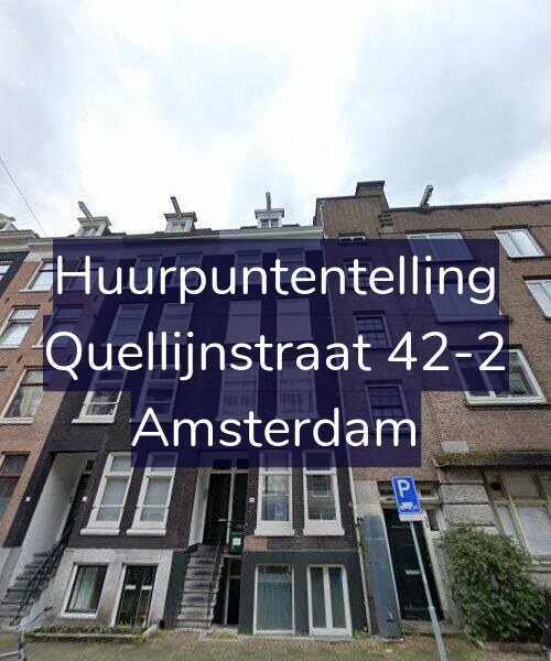 Foto gevel Huurpuntentelling voor Quellijnstraat 42-2, Amsterdam