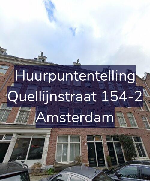Foto gevel Huurpuntentelling voor Quellijnstraat 154-2, Amsterdam