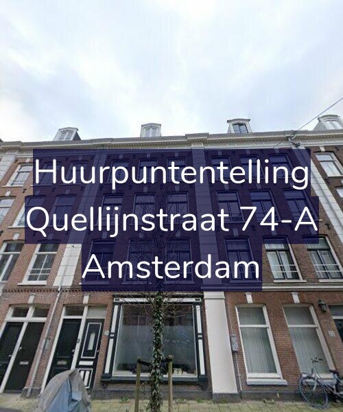 Foto gevel Huurpuntentelling voor Quellijnstraat 74-A, Amsterdam