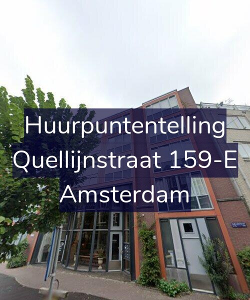 Foto gevel Huurpuntentelling voor Quellijnstraat 159-E, Amsterdam