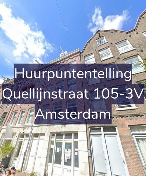 Foto gevel Huurpuntentelling voor Quellijnstraat 105-3V, Amsterdam