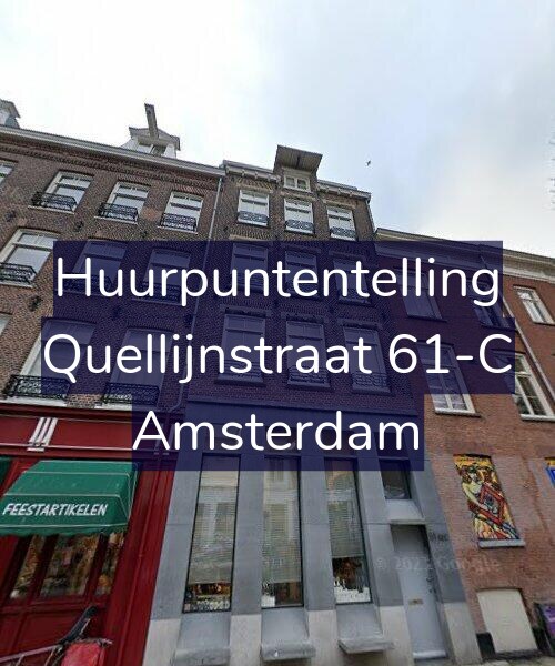 Foto gevel Huurpuntentelling voor Quellijnstraat 61-C, Amsterdam