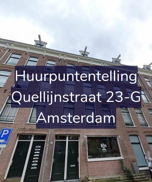 Foto gevel Huurpuntentelling voor Quellijnstraat 23-G, Amsterdam
