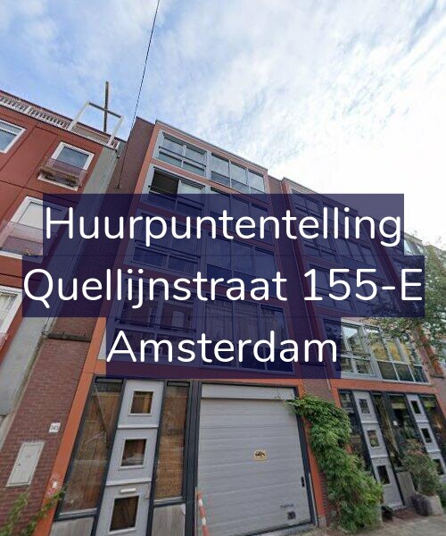 Foto gevel Huurpuntentelling voor Quellijnstraat 155-E, Amsterdam