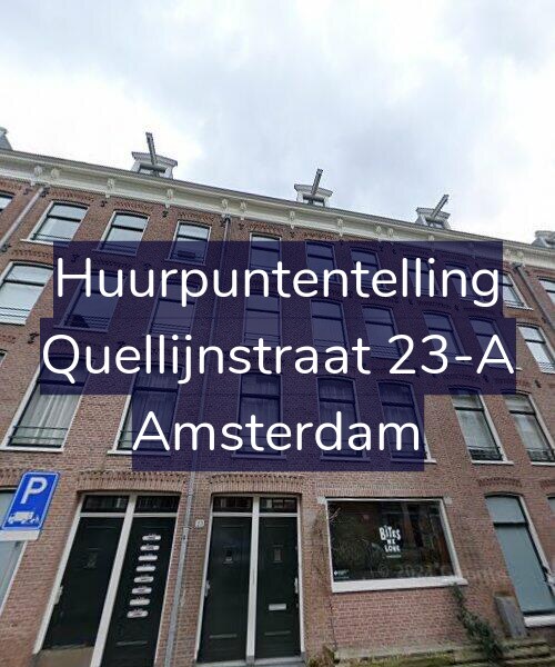 Foto gevel Huurpuntentelling voor Quellijnstraat 23-A, Amsterdam