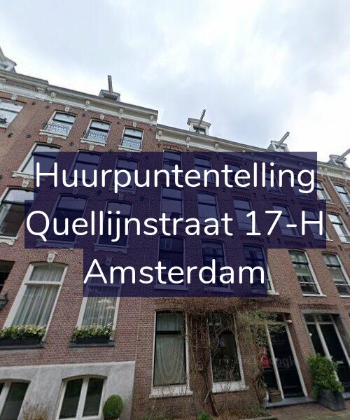 Foto gevel Huurpuntentelling voor Quellijnstraat 17-H, Amsterdam