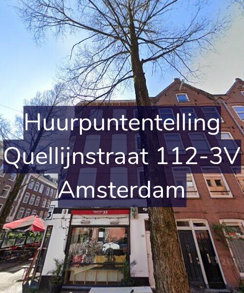 Foto gevel Huurpuntentelling voor Quellijnstraat 112-3V, Amsterdam