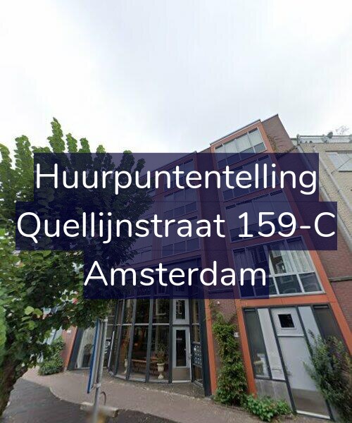 Foto gevel Huurpuntentelling voor Quellijnstraat 159-C, Amsterdam