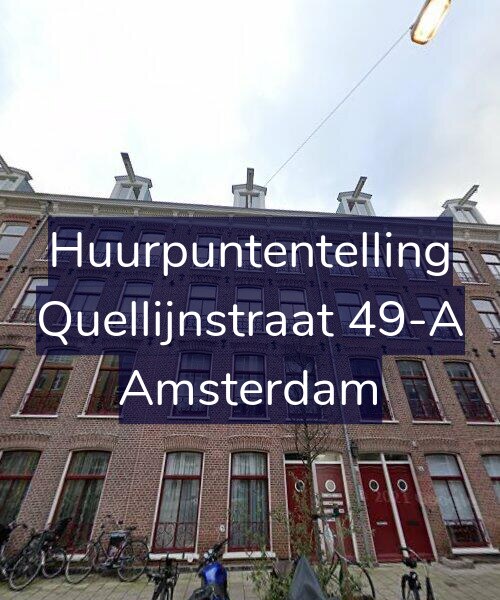 Foto gevel Huurpuntentelling voor Quellijnstraat 49-A, Amsterdam