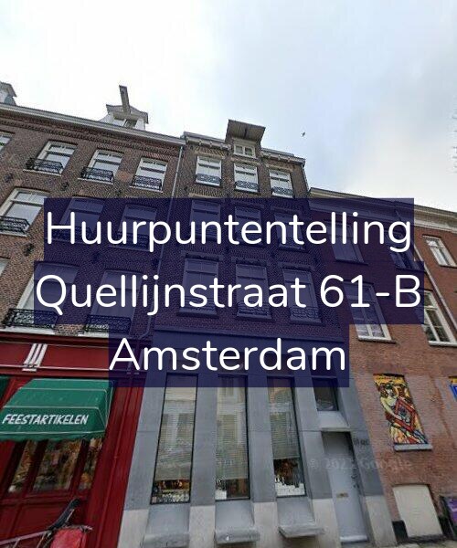 Foto gevel Huurpuntentelling voor Quellijnstraat 61-B, Amsterdam