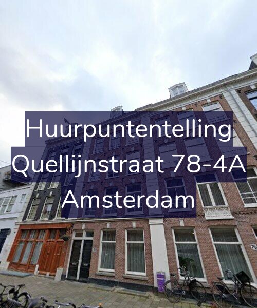 Foto gevel Huurpuntentelling voor Quellijnstraat 78-4A, Amsterdam