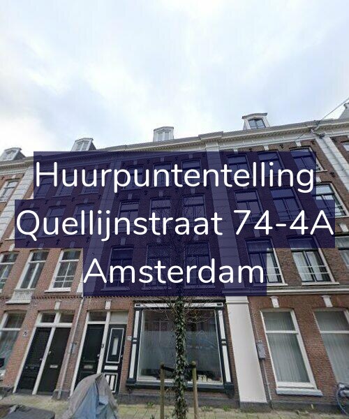 Foto gevel Huurpuntentelling voor Quellijnstraat 74-4A, Amsterdam