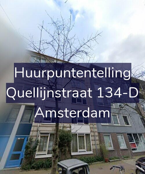 Foto gevel Huurpuntentelling voor Quellijnstraat 134-D, Amsterdam