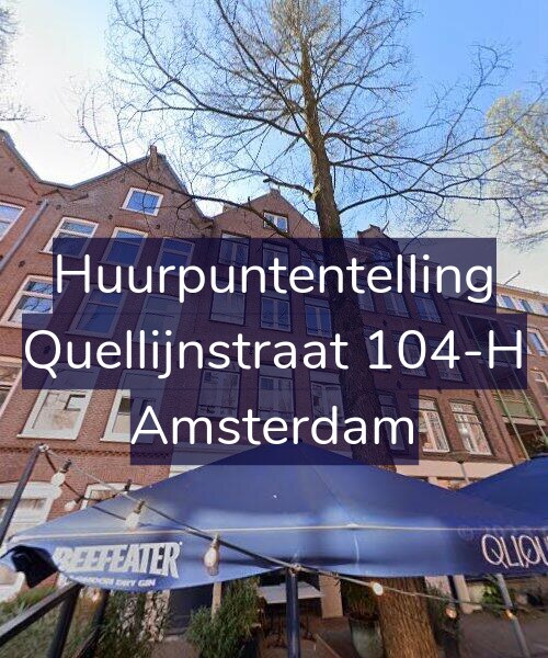 Foto gevel Huurpuntentelling voor Quellijnstraat 104-H, Amsterdam