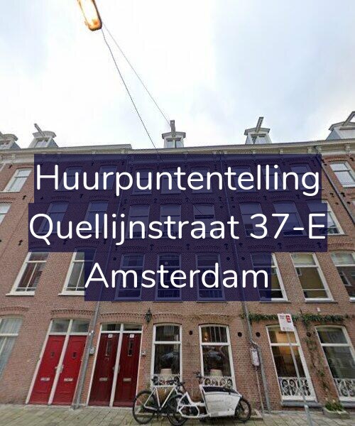 Foto gevel Huurpuntentelling voor Quellijnstraat 37-E, Amsterdam