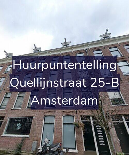 Foto gevel Huurpuntentelling voor Quellijnstraat 25-B, Amsterdam