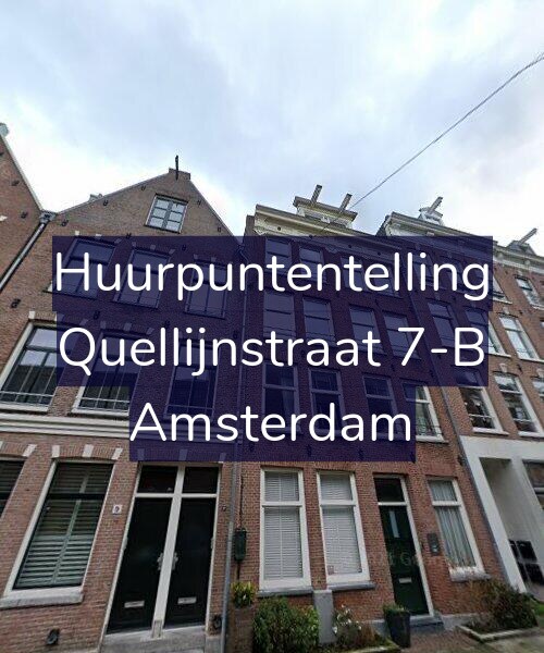 Foto gevel Huurpuntentelling voor Quellijnstraat 7-B, Amsterdam