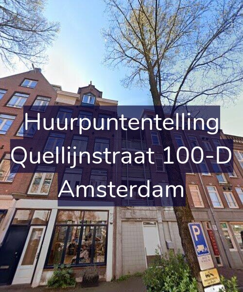 Foto gevel Huurpuntentelling voor Quellijnstraat 100-D, Amsterdam