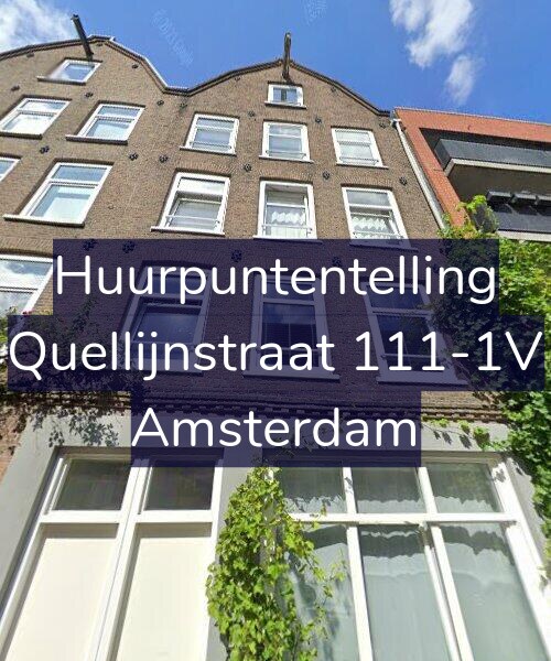 Foto gevel Huurpuntentelling voor Quellijnstraat 111-1V, Amsterdam