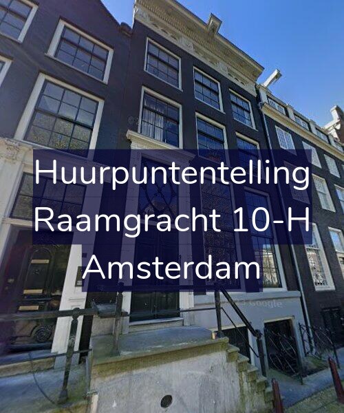 Foto gevel Huurpuntentelling voor Raamgracht 10-H, Amsterdam