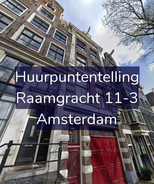 Foto gevel Huurpuntentelling voor Raamgracht 11-3, Amsterdam