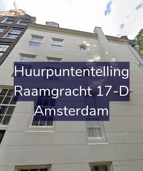 Foto gevel Huurpuntentelling voor Raamgracht 17-D, Amsterdam