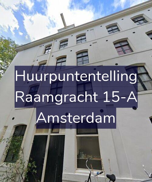 Foto gevel Huurpuntentelling voor Raamgracht 15-A, Amsterdam