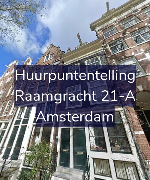Foto gevel Huurpuntentelling voor Raamgracht 21-A, Amsterdam