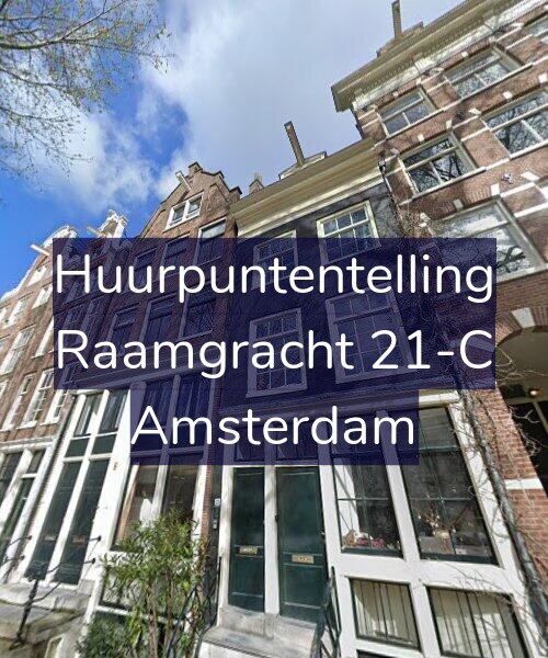 Foto gevel Huurpuntentelling voor Raamgracht 21-C, Amsterdam