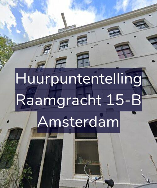 Foto gevel Huurpuntentelling voor Raamgracht 15-B, Amsterdam