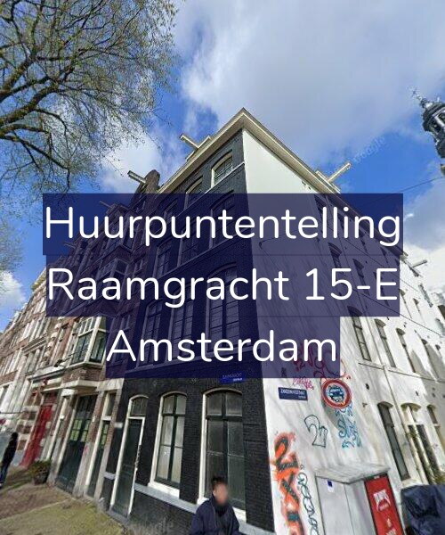 Foto gevel Huurpuntentelling voor Raamgracht 15-E, Amsterdam