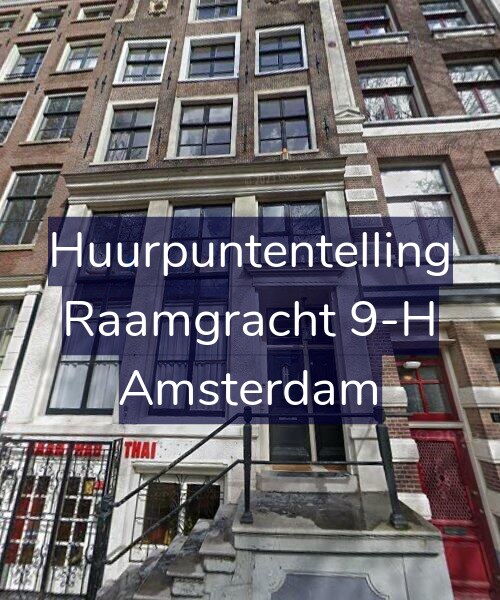 Foto gevel Huurpuntentelling voor Raamgracht 9-H, Amsterdam