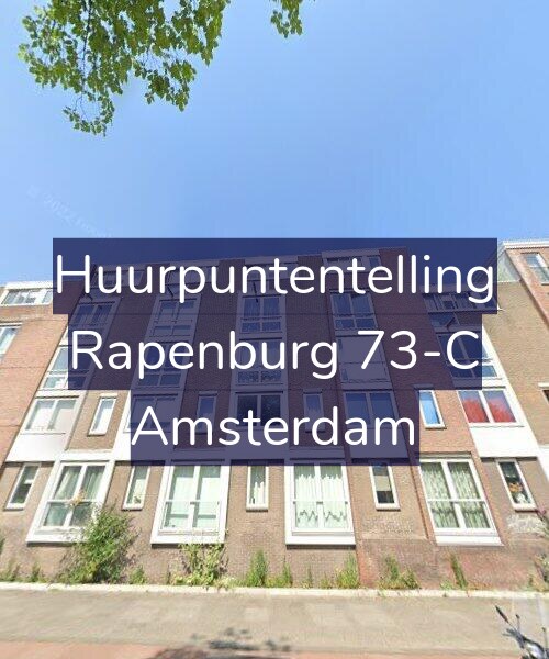 Foto gevel Huurpuntentelling voor Rapenburg 73-C, Amsterdam