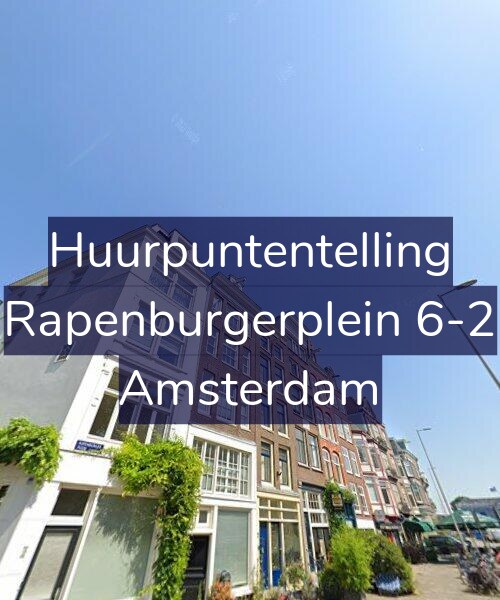 Foto gevel Huurpuntentelling voor Rapenburgerplein 6-2, Amsterdam