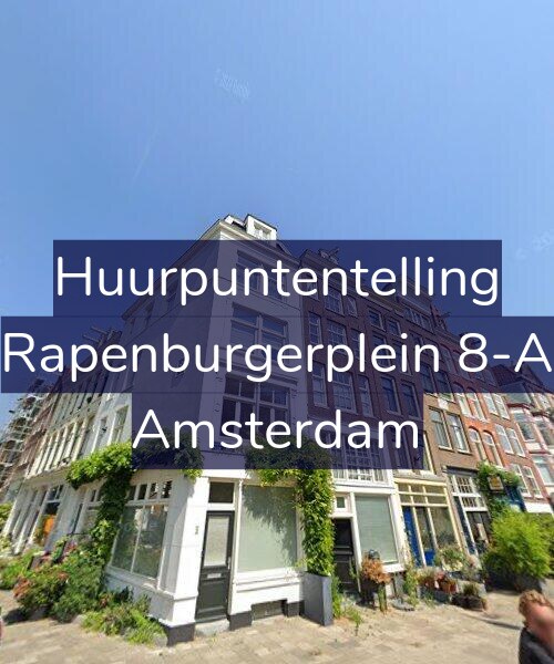 Foto gevel Huurpuntentelling voor Rapenburgerplein 8-A, Amsterdam