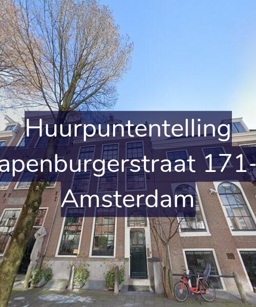 Foto gevel Huurpuntentelling voor Rapenburgerstraat 171-C, Amsterdam