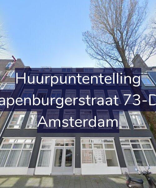 Foto gevel Huurpuntentelling voor Rapenburgerstraat 73-D4, Amsterdam