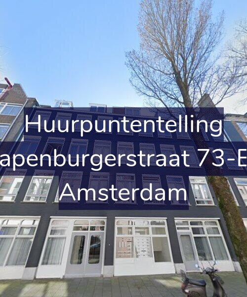 Foto gevel Huurpuntentelling voor Rapenburgerstraat 73-E4, Amsterdam