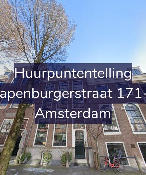 Foto gevel Huurpuntentelling voor Rapenburgerstraat 171-F, Amsterdam