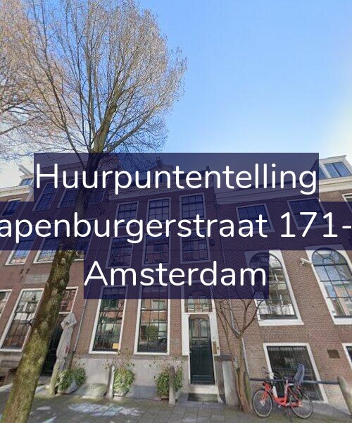 Foto gevel Huurpuntentelling voor Rapenburgerstraat 171-D, Amsterdam