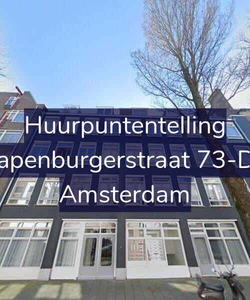 Foto gevel Huurpuntentelling voor Rapenburgerstraat 73-D3, Amsterdam